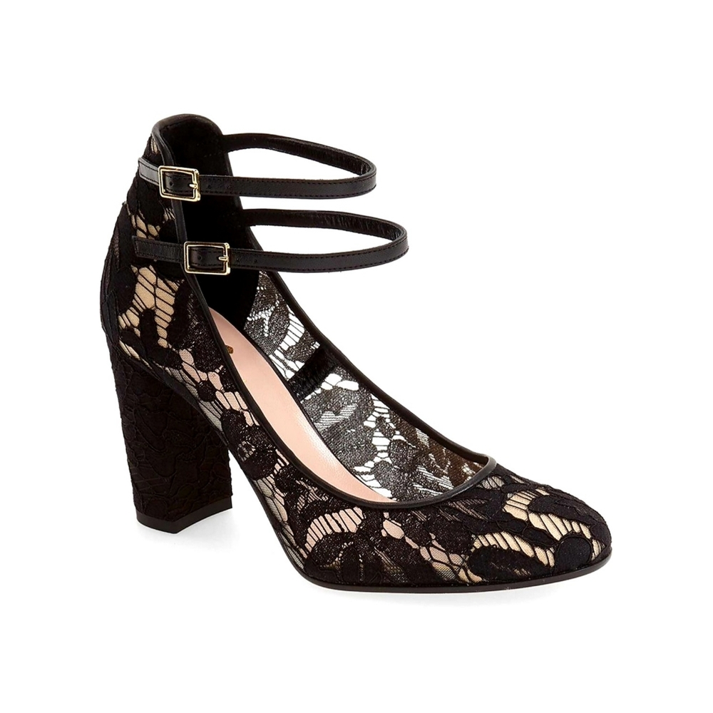 Kate Spade New York Baneera Lace Block Heels